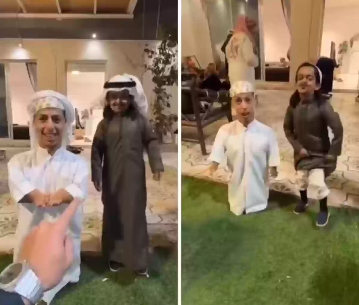 فيديو سباق طريف بين 