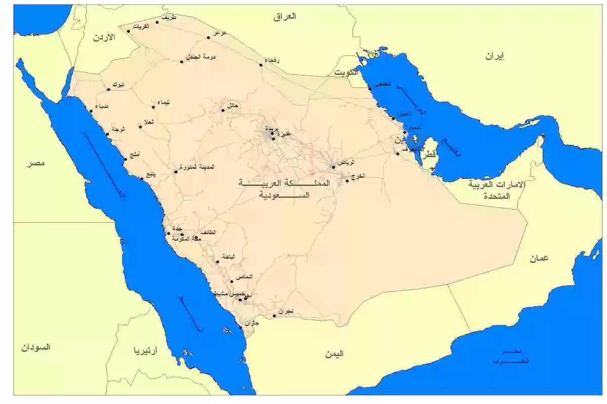 كم عدد محافظات السعودية وأسمائها بالترتيب